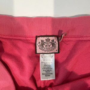 VINTAGE Y2K Authentic 2000s Juicy Couture Terry Track Pants Hot Pink